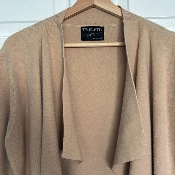 Twelfth Love open front waterfall cardigan - Picture 3 of 9